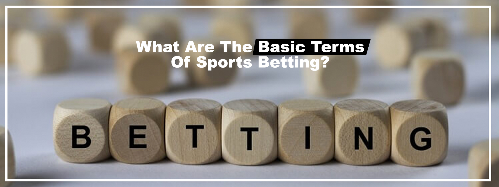 What Are The Basic Terms Of Sports Betting?