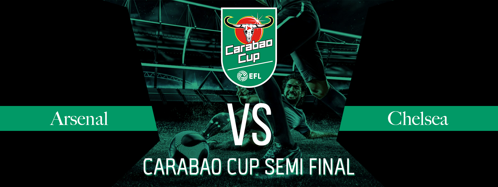Arsenal vs Chelsea: Carabao Cup Semi Final